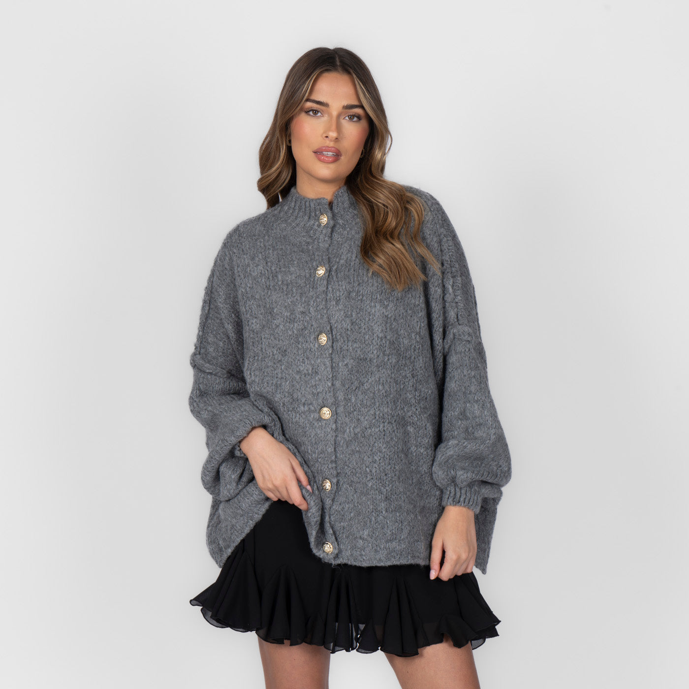 Elena | Oversize Pleteni Kardigan