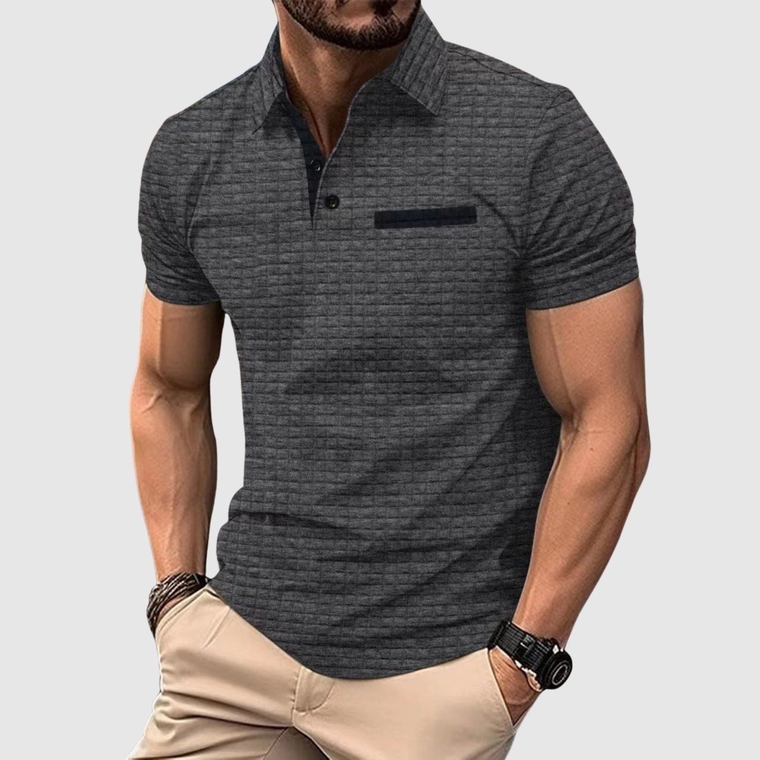 Libuše– Polo stil s strukturirano teksturo