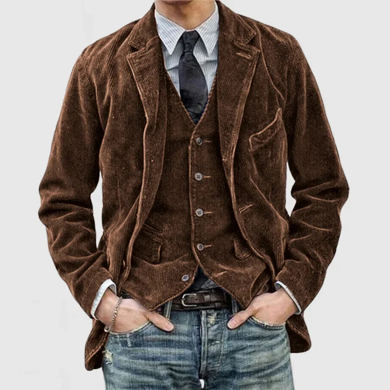 Benjamin | ELEGANTNA VINTAGE JAKNA I PRSLUK