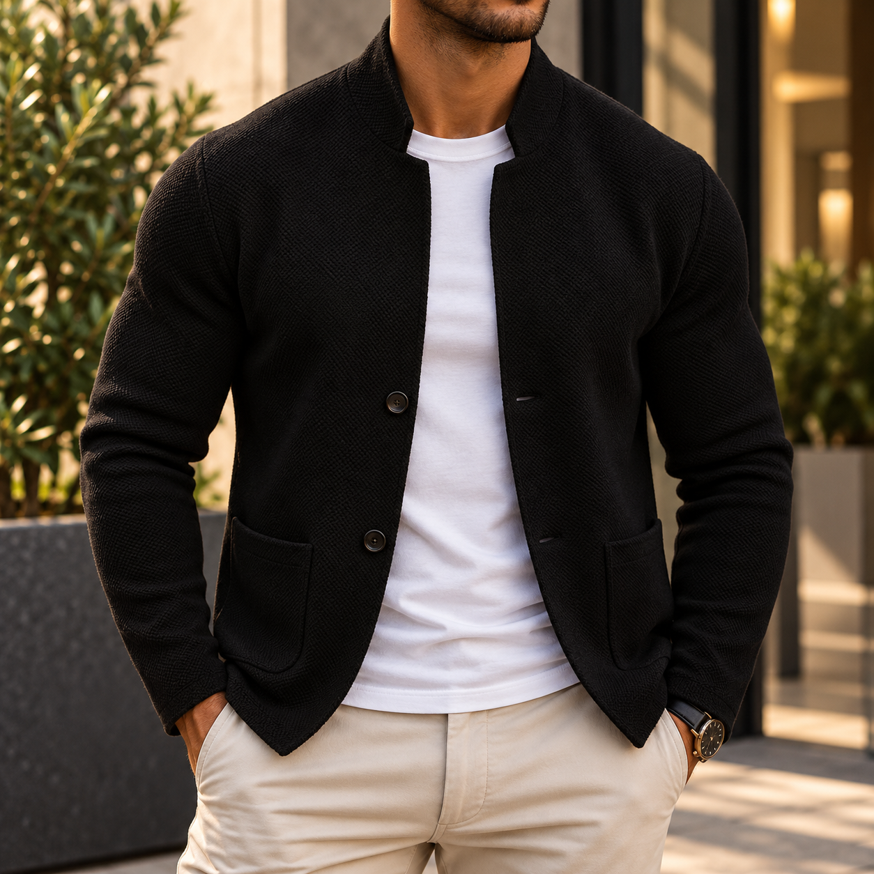 Atelje Beograd Pleteni Blazer
