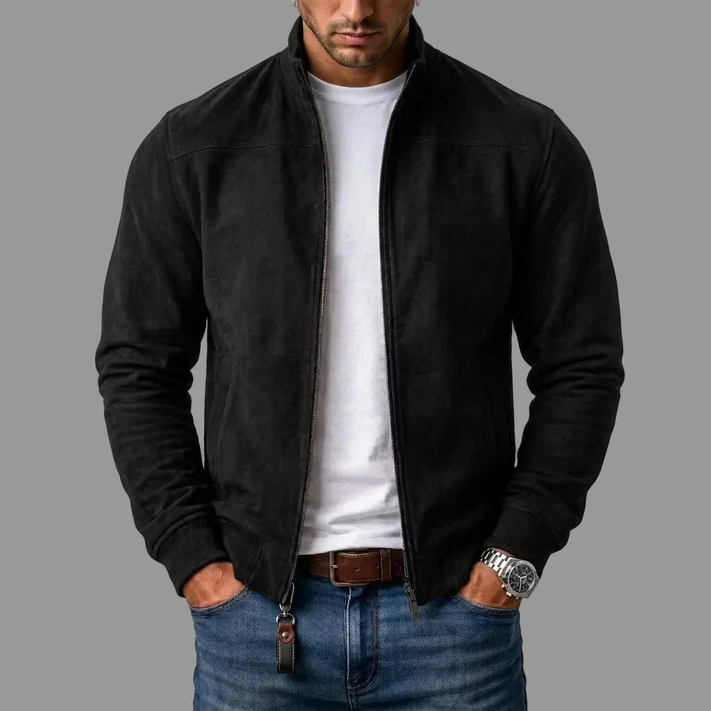 VALENTINO™ | PREMIUM BOMBER JAKNA OD DIVLJE KOŽE
