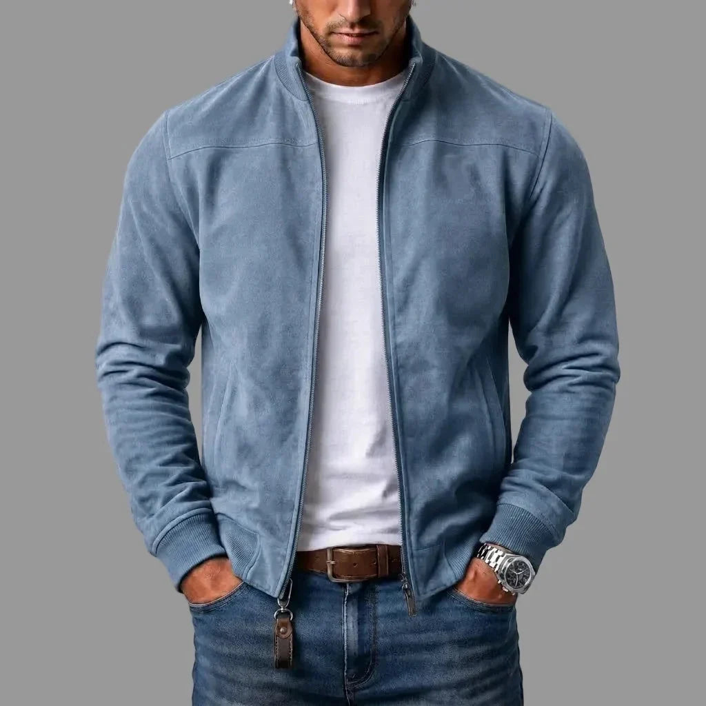 VALENTINO™ | PREMIUM BOMBER JAKNA OD DIVLJE KOŽE
