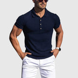 Libuše – Elegantiški dryžuoti polo marškinėliai