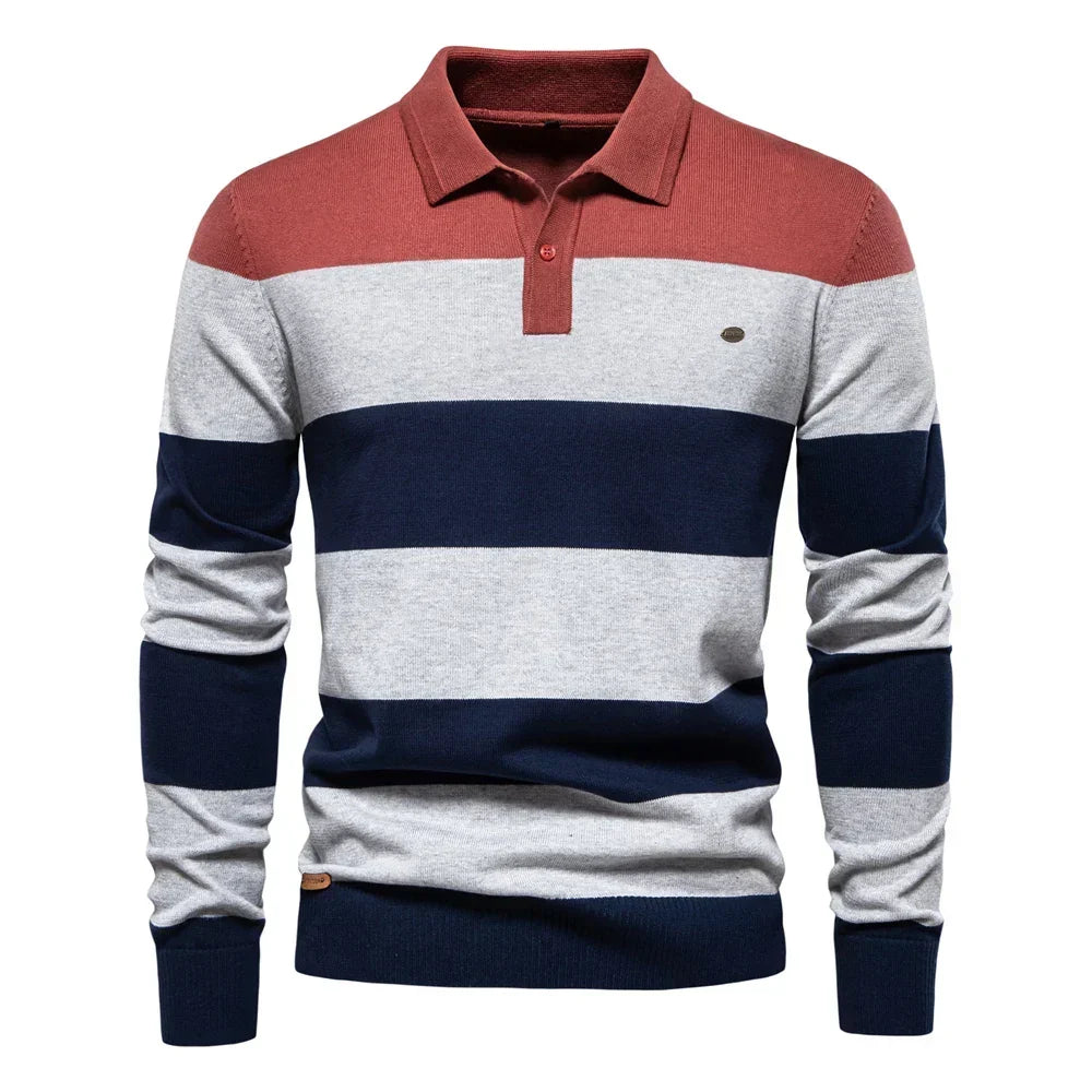 AB™ | Pamučna Polo Majica za Muškarce