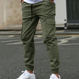 Davide | MEESTELE CARGO JOGGER PANTALONE